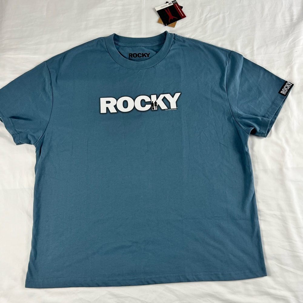 NWT Rocky Slate Blue Short Sleeve Tee